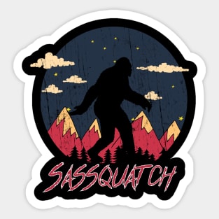 Sassquatch bigfoot Sticker